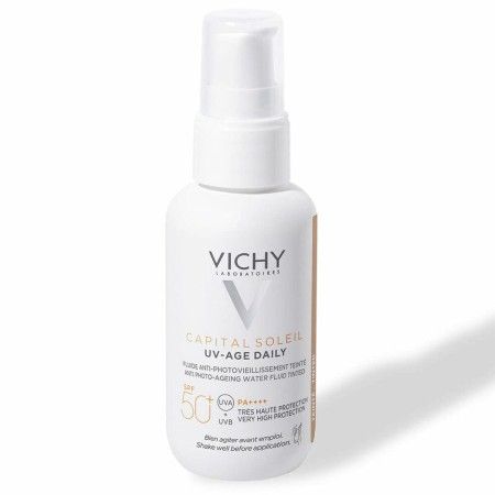Protezione Solare Colorata Vichy UV-Age Daily SPF50+ Light (40 ml) di Vichy, Filtri solari - Rif: S4514015, Prezzo: 27,95 €, ...