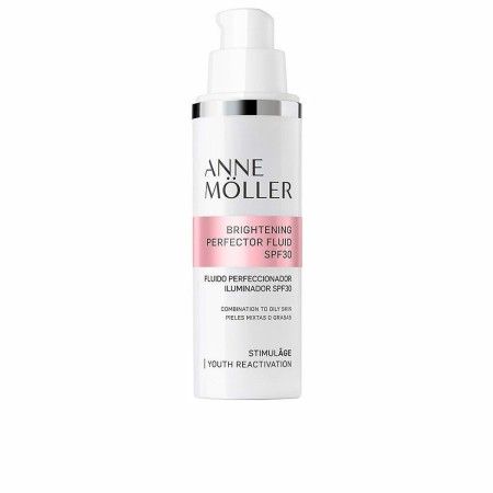 Fluide de beauté éclaircissant Anne Möller Spf 30 50 ml de Anne Möller, sérum pour le visage - Réf : S4514520, Prix : 30,87 €...