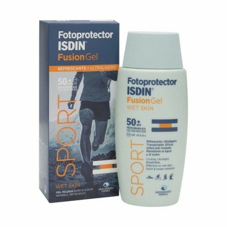 Gel Protecteur Solaire Isdin Fusion Gel Sport SPF 50+ 100 ml de Isdin, Filtres solaires - Réf : S4516803, Prix : 26,26 €, Rem...