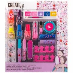 Conjunto de Maquilhagem Infantil Create It de Create It, Jogos de maquilhagem - Ref: S4520925, Preço: 26,26 €, Desconto: %