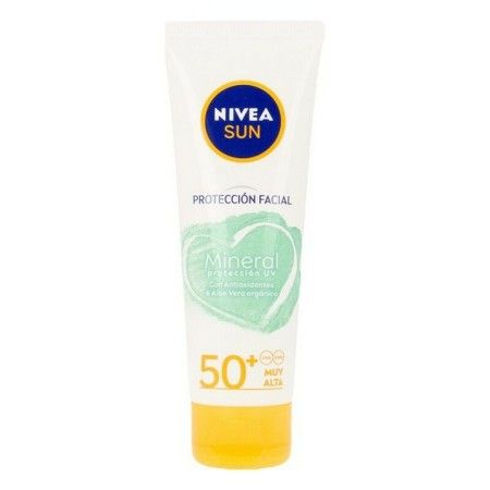 Crema Solar Sun Facial Mineral Nivea 85692 Spf 50 50 ml 50ml de Nivea, Filtros solares - Ref: S7911494, Precio: 18,98 €, Desc...