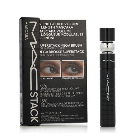 Wimperntusche Mac Stack Schwarz 12 ml von MAC Cosmetics, Wimperntusche - Ref: S8319532, Preis: €30.21, Rabatt: %