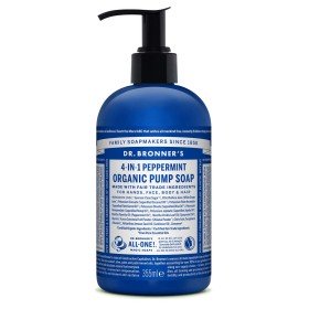 Hand Soap Dr Bronner's 4 in 1 Peppermint 355 ml by Dr Bronner's, Hand soap - Ref: M0112178, Price: €17.36, Discount: %