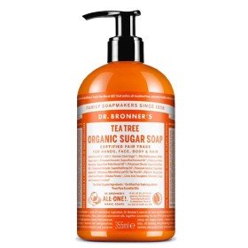 Savon pour les Mains Dr Bronner's Tea Tree 355 ml de Dr Bronner's, Savonnettes - Réf : M0112183, Prix : €17.36, Remise : %