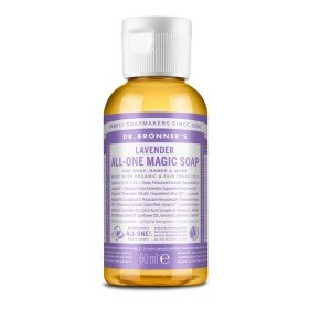 Sapone Liquido Dr Bronner's 60 ml Lavanda di Dr Bronner's, gel doccia e saponi - Rif: M0115947, Prezzo: €6.34, Sconto: %