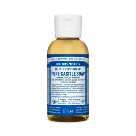Liquid Soap Dr Bronner's 18 in 1 Peppermint 60 ml by Dr Bronner's, shower gels and soaps - Ref: M0115948, Price: €6.90, Disco...