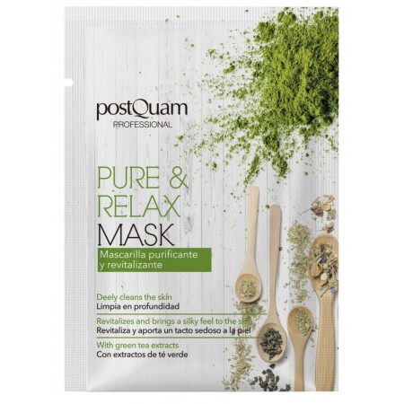 Mascarilla Facial Postquam Pure & Relax 10 ml de Postquam, Mascarillas faciales - Ref: M0116876, Precio: €3.14, Descuento: %