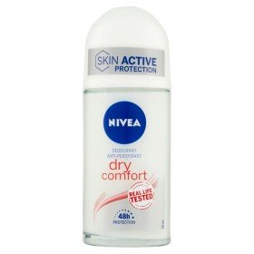 Desodorizante Roll-On Nivea Dry Comfort 50 ml de Nivea, Desodorizantes - Ref: M0124487, Preço: €7.44, Desconto: %