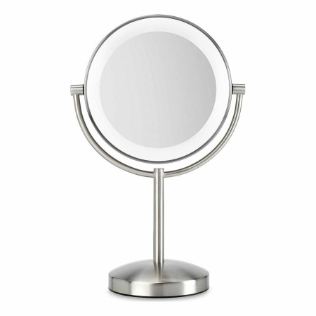 Magnifying Mirror with LED Babyliss 9437E Steel Metal (1 Unit) by Babyliss, Compact Mirrors - Ref: S0463631, Price: €71.27, D...