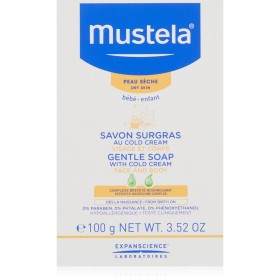 Barra de Sabão Mustela Cold Cream (100 g) de Mustela, Barra de sabao e sabonete líquido para maos - Ref: S05102363, Preço: €8...