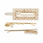 Horquillas de moño Inca Dorado Perlas 3 Piezas de Inca, Clips de pelo - Ref: S05113601, Precio: €7.21, Descuento: %