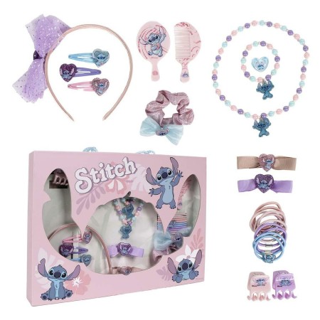 Accessoires pour les Cheveux Stitch Rose 24 Pièces de Stitch, Piques et épingles à cheveux - Réf : S0743207, Prix : €12.67, R...