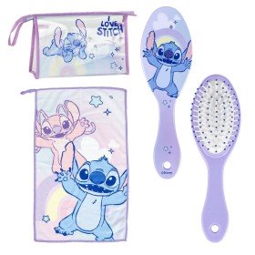 Necessaire con Accessori Stitch Lilla 23 x 15 x 8 cm di Stitch, Beauty Case da viaggio - Rif: S0743254, Prezzo: €7.38, Sconto: %