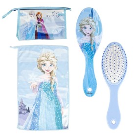Kulturbeutel mit Zubehör Frozen Blau von Frozen, Kosmetikkoffern - Ref: S0743255, Preis: €7.38, Rabatt: %