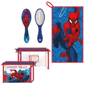 Neceser Con Accesorios Spider-Man Azul oscuro 23 x 15 x 8 cm de Spider-Man, Neceseres de viaje - Ref: S0743259, Precio: €7.38...