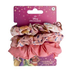 Gomas de Pelo Disney Princess Rosa 3 Piezas de Disney Princess, Gomas del pelo - Ref: S2443512, Precio: €4.27, Descuento: %