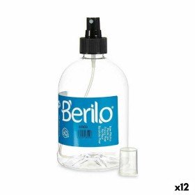 Pulverizador Berilo BPPY0501BKCR Preto Transparente Plástico 500 ml (12 Unidades) de Berilo, Frascos de spray - Ref: S3626288...