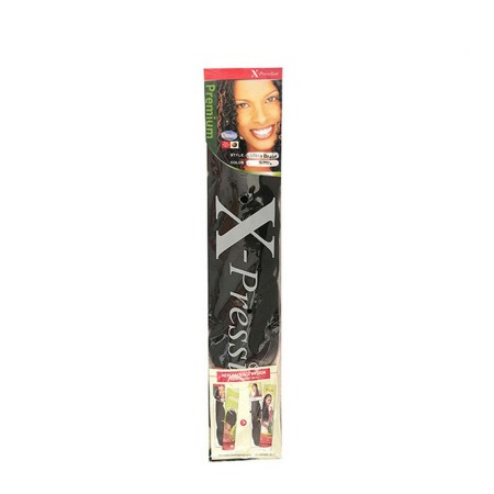 Hair extensions X-Pression 1b/VIOLETA Nº 1b/pur by X-Pression, Hair Extensions - Ref: S4254623, Price: €6.87, Discount: %