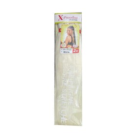 Hair extensions X-Pression    White by X-Pression, Hair Extensions - Ref: S4254951, Price: €6.87, Discount: %