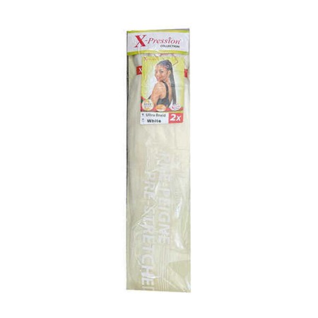 Extensiones para el Pelo X-Pression    Blanco de X-Pression, Extensiones de cabello - Ref: S4254951, Precio: €6.87, Descuento: %