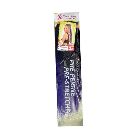 Extensiones para el Pelo X-Pression Pre-Peigne T1b/Blue 2 Unidades de X-Pression, Extensiones de cabello - Ref: S4262165, Pre...