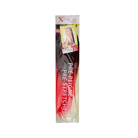 Extensiones para el Pelo X-Pression Pre-Peigne T1B/Red 2 Unidades de X-Pression, Extensiones de cabello - Ref: S4262191, Prec...
