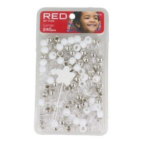 Chincaglieria Red Kiss Kiss L Bianco Argentato 240 Pezzi di Red Kiss, Mollette per capelli - Rif: S4262732, Prezzo: €4.68, Sc...