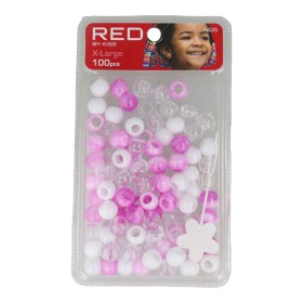 Perles Red Kiss Kiss Xl Blanc Rose 100 Pièces de Red Kiss, Piques et épingles à cheveux - Réf : S4262809, Prix : €4.83, Remis...