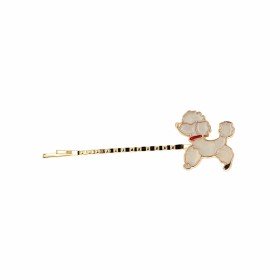 Forcina Araban Bianco Dorato Cane di Araban, Mollette per capelli - Rif: S4500572, Prezzo: €3.94, Sconto: %
