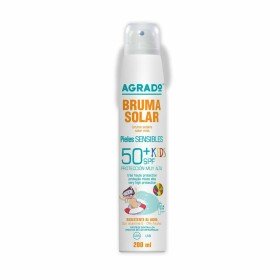 Spuma Solare Protettiva Agrado Kids SPF50+ Pelli sensibili (200 ml) di Agrado, Filtri solari - Rif: S4509861, Prezzo: €11.02,...