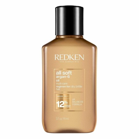 Hair Oil Redken All Soft Argan-6 111 ml by Redken, Hair Oils - Ref: S4513468, Price: €27.54, Discount: %