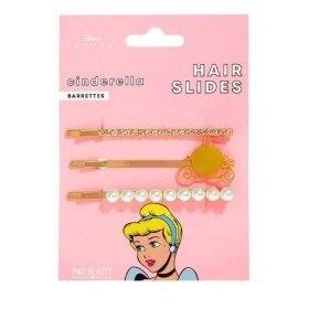 Hairpin Mad Beauty DIsney Princess Cinderella Golden (3 pcs) by Mad Beauty, Hair Pins - Ref: S4513477, Price: €8.95, Discount: %