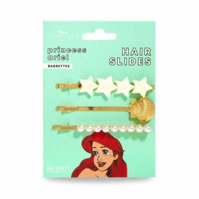 Forquilha Mad Beauty Disney Princess Ariel Dourado (3 pcs) de Mad Beauty, Ganchos de cabelo - Ref: S4513535, Preço: €8.95, De...