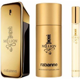 Conjunto de Perfume Homem Paco Rabanne 1 Million 3 Peças de Paco Rabanne, Conjuntos - Ref: S4523792, Preço: €96.64, Desconto: %