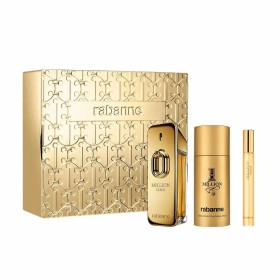 Conjunto de Perfume Homem Paco Rabanne Million Gold EDP 3 Peças de Paco Rabanne, Conjuntos - Ref: S4523793, Preço: €202.65, D...