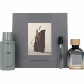Set de Parfum Homme Adolfo Dominguez Ebano Salvia 3 Pièces de Adolfo Dominguez, Coffrets de parfums - Réf : S4524216, Prix : ...