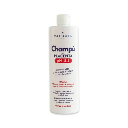 Champú Valquer Placenta 500 ml de Valquer, Champús - Ref: S4524839, Precio: €12.21, Descuento: %