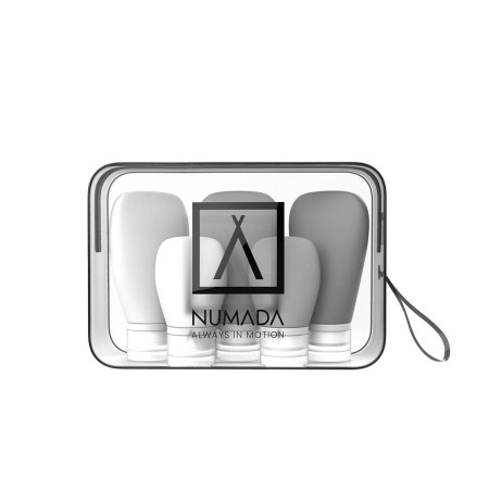 Travel Vanity Case Numada Transparent PVC Silicone 20 x 6,5 x 13,5 cm by Numada, Cosmetic Cases - Ref: S7926377, Price: €14.8...