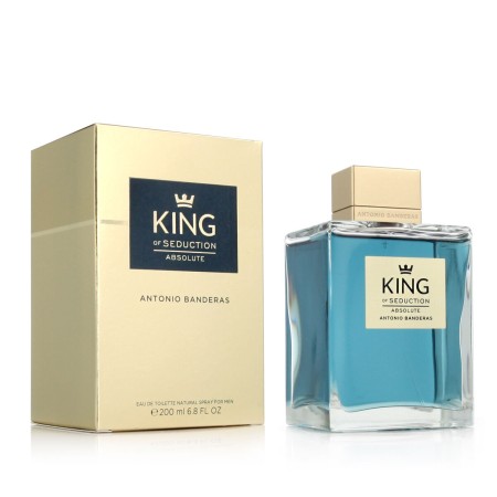 Perfume Homem Antonio Banderas King of Seduction Absolute EDT EDT 200 ml de Antonio Banderas, Água de perfume - Ref: S8308073...
