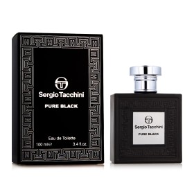 Profumo Uomo Sergio Tacchini EDT Pure Black 100 ml di Sergio Tacchini, Eau de Parfum - Rif: S8308441, Prezzo: €12.54, Sconto: %