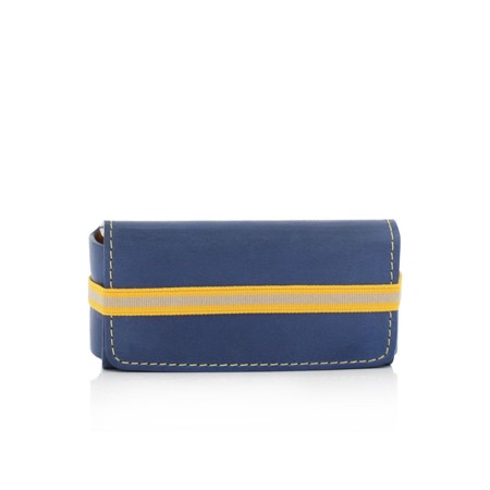 Necessaire Eight & Bob Zubehör Blu Marino Pelle di Eight & Bob, Beauty Case da viaggio - Rif: S8310598, Prezzo: €52.97, Scont...