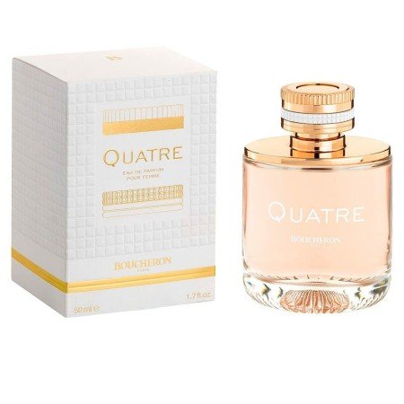 Profumo Donna Boucheron EDP Quatre 50 ml di Boucheron, Eau de Parfum - Rif: S8311352, Prezzo: €31.11, Sconto: %