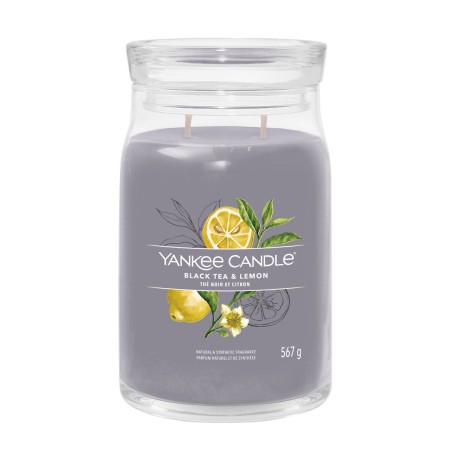 Duftkerze Yankee Candle Zitronengelb Schwarzer Tee 567 g von Yankee Candle, Surfsegel - Ref: S8316402, Preis: €27.18, Rabatt: %