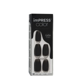 Uñas Postizas Kiss imPRESS color Negro 30 piezas (30 unidades) de Kiss, Uñas postizas y accesorios - Ref: S8316901, Precio: €...