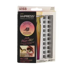 False Eyelashes Kiss imPRESS 20 Units by Kiss, Eyes - Ref: S8316916, Price: €22.16, Discount: %