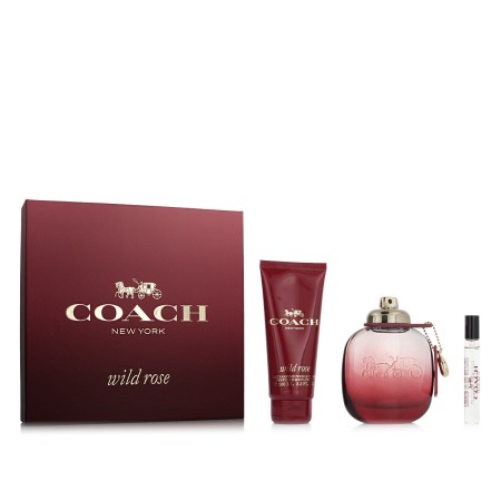 Set de Perfume Mujer Coach Wild Rose EDP 3 Piezas de Coach, Sets - Ref: S8317499, Precio: €54.00, Descuento: %