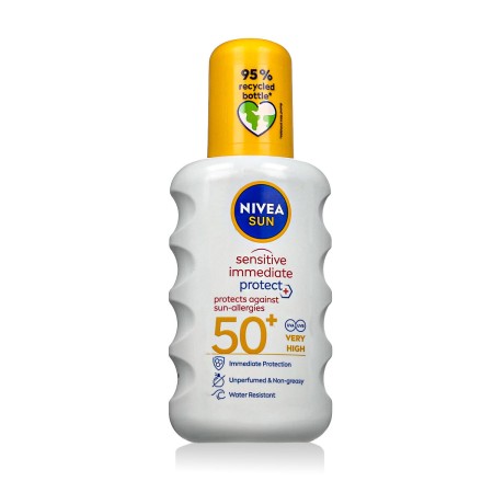 Protezione Solare Nivea Sun Protect & Sensitive 200 ml di Nivea, Filtri solari - Rif: S8319088, Prezzo: €16.97, Sconto: %