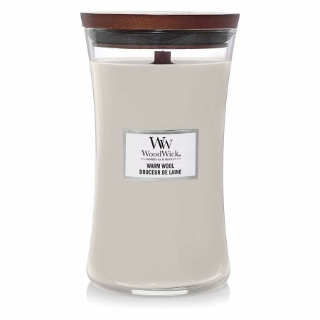 Candela Profumata Woodwick Warm Wool 610 g di Woodwick, Vele - Rif: S8321697, Prezzo: €30.26, Sconto: %
