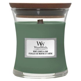 Vela Perfumada Woodwick Mint Leaves & Oak 275 g de Woodwick, Velas - Ref: S8321777, Preço: €19.88, Desconto: %