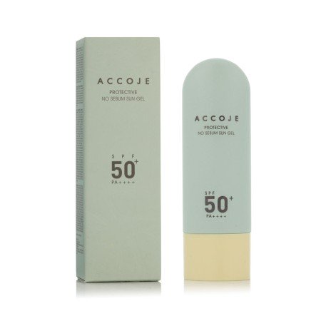 Facial Sun Cream Accoje Protective Spf 50+ 50 ml by Accoje, Sun filters - Ref: S8322204, Price: €20.50, Discount: %